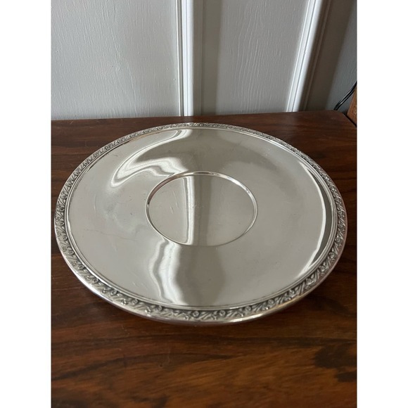 Reed & Barton 1209 Antique Silver Plate Candy Dish Bowl Decor Vintage - Picture 2 of 8